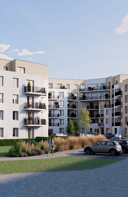 Nowoczesne osiedle
w centrum Kluczborka